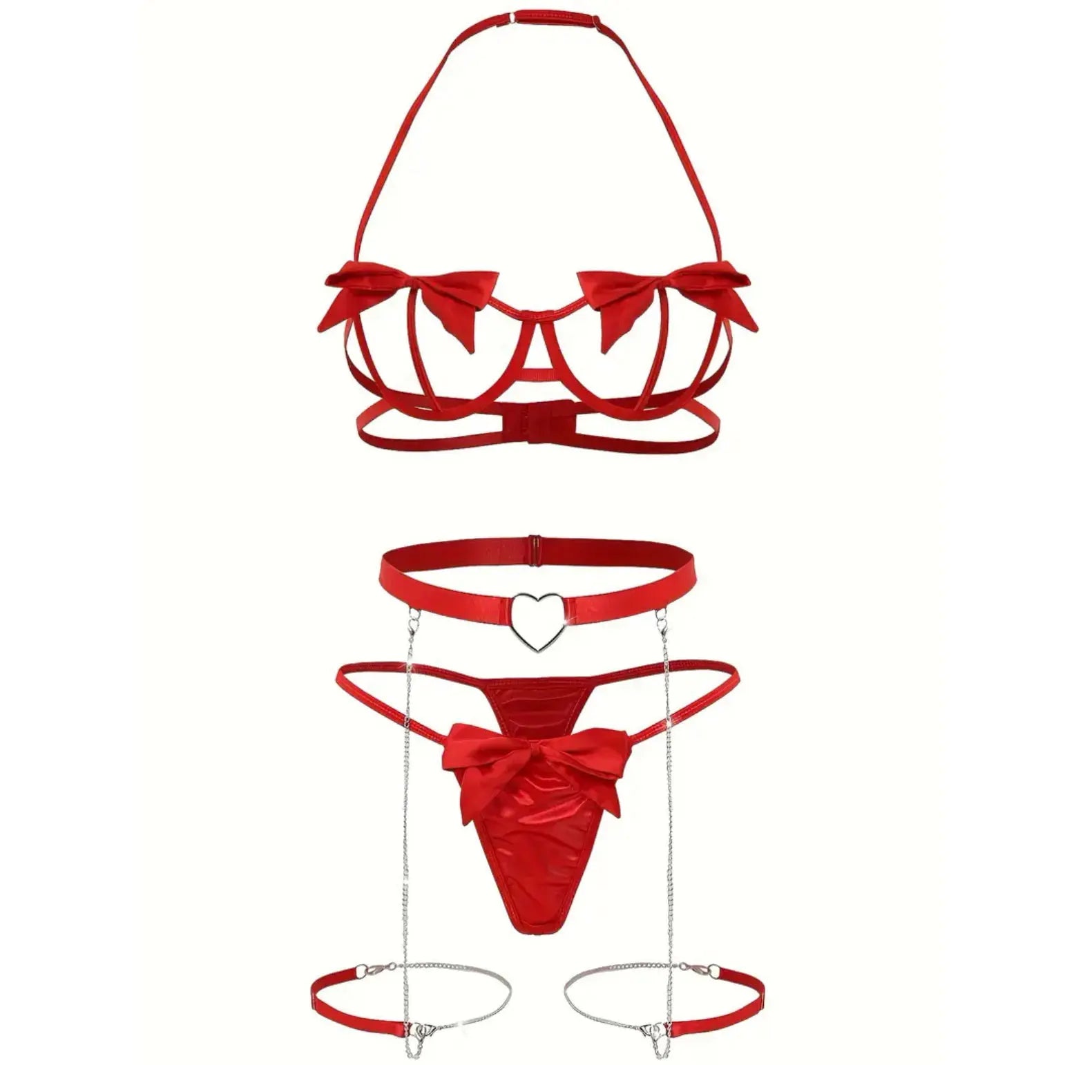 Scarlet Lace Temptation Deluxe Set