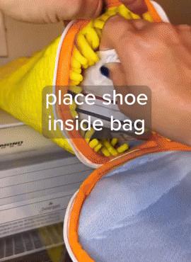 Unstain Shoe Wash Bag