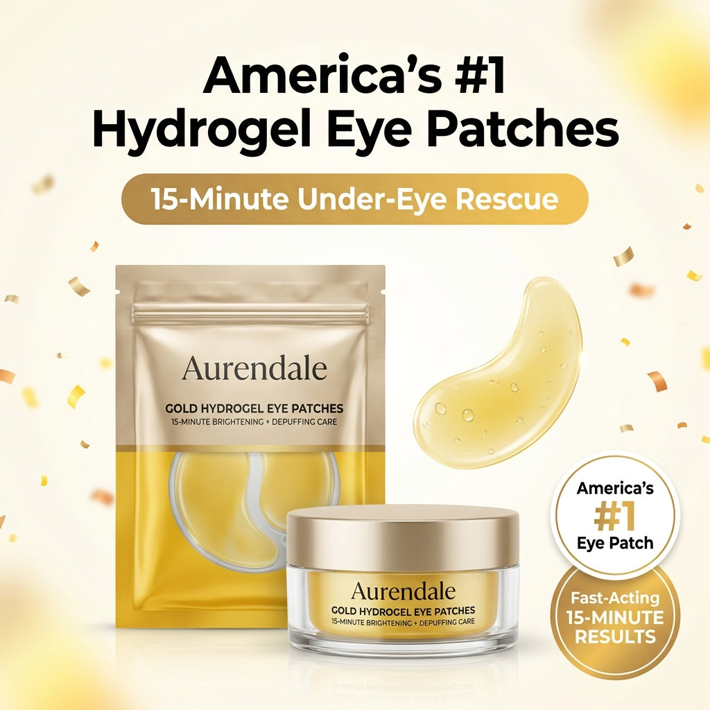 Aurendale Eye Patches - Look Like You Slept 8 Hours In Just 15 Minutes